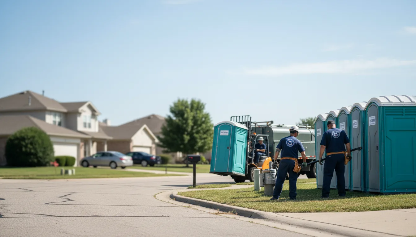 Porta Potty Rental in Red Rock, TX near me